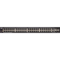 Commutateur Ethernet 350 SF350-48 48 Ports Gérable - Gigabit Ethernet, Fast Ethernet - 10/100Base-TX, 1000Base-X, 10/100/1000Base-TX Cisco - 48 Ports - Gérable - Gigabit Ethernet, Fast Ethernet - 10/100Base-TX, 1000Base-X, 10/100/1000Base-TX - 3 Couche supportée - Modulaire - 2 