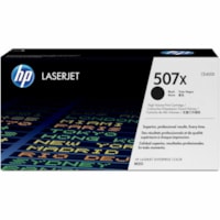 HP 507X Original High Yield Laser Toner Cartridge - Single Pack - Black - 1 Each - 11000 Pages