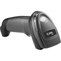 Zebra DS2208-SR Handheld Barcode Scanner with Stand - Cable Connectivity - 30 scan/s - 14.49" (368 mm) Scan Distance - 1D, 2D - Imager - Omni-directional - USB - Twilight Black - Stand Included - IP42 - USB - Retail, Hospitality, Transportation, Logistics, Light/Clean Manufacturing, Government, Indu