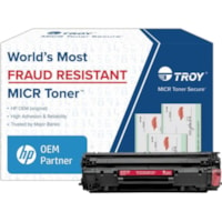 Troy Toner Secure Original MICR High Yield Laser Toner Cartridge CF283X - Black - 1 Pack - 2200 Pages