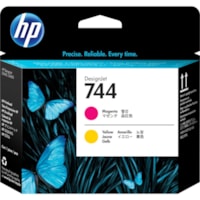 HP 744 Original Inkjet Printhead - Magenta, Yellow - 1 Pack - Inkjet - 1 Pack