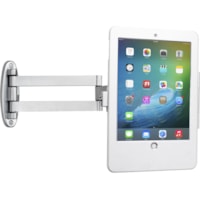 Bras support d'écran PAD-AWSEA pour iPad, iPad Air, iPad Pro, Tablette - Argenté CTA Digital - 9,7 po (246,38 mm) Support d'écran