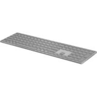 Clavier Surface - Sans fil Connectivité - Français (Canada) - Gris Microsoft - Sans fil Connectivité - Bluetooth - Français (Canada) - Smartphone, Tablette - iOS, Mac OS, Android, Windows - Gris