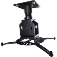 Premier Mounts Ceiling Mount for Projector - Black - 75 lb (34019.42775 g) Load Capacity