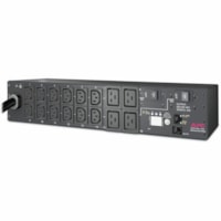 APC by Schneider Electric PDU Metered Rack - Mesuré - NEMA L6-30P - 12 x IEC 60320 C13, 4 x IEC 60320 C19 - 200 V, 208 V, 230 V - 12 pi (3,66 m) Longueur de Cordon - 2U - Montable en rack