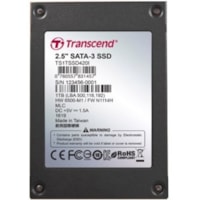 Disque SSD 512 Go - 2.5" Interne - SATA (SATA/600) Transcend - 560 Mo/s Taux de transfer maximale en lecture - 3 Année Garantie