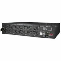 APC by Schneider Electric Rack PDU, Switched, 2U, 30A, 208V, (16)C13 - Switched - NEMA L6-30P - 16 x IEC 60320 C13 - 200 V, 208 V, 230 V - 12 ft (3.66 m) Cord Length - 2U - Rack-mountable