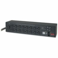 APC by Schneider Electric PDU Metered Rack - Mesuré - NEMA L5-30P - 16 x NEMA 5-20R - 100 V, 120V - Protection contre les surcharges - 12 pi (3,66 m) Longueur de Cordon - 2U - Montable en rack