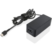 Lenovo 45W USB-C AC Adapter - 45 W - 120 V AC, 230 V AC Input - 5 V DC, 9 V DC, 15 V DC, 20 V DC Output - 3 A