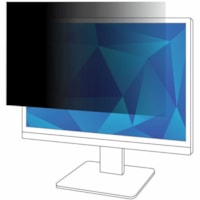 Filtre d'écran de confidentialité Résistant aux rayures - Noir, Mate 3M - Pour 31,5 po (800,10 mm) Écran large LCD Moniteur - 16:9 - Résistant aux rayures, Résistant aux empreintes, Anti-poussière - Résistant aux rayures