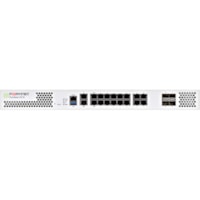 Fortinet Dispositif de Securité de Réseau/Firewall FortiGate 201E - 16 Port - 1000Base-T, 1000Base-X - Gigabit Ethernet - AES (128 bits), AES (256 bits), SHA-256 - 16 x RJ-45 - 4 Total de connecteurs d'extension - 1U - Montable en rack