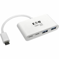 Concentrateur USB U460-004-2A2C - USB Type C - Externe Tripp Lite by Eaton - USB Type C - Externe - 4 Port(s) USB - 2 Port(s) USB 3.0 - 2 Port(s) USB 3.1