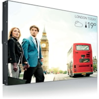 Philips X-Line 55BDL1005X Digital Signage Display - 54.6" (1386.84 mm) LCD - In-plane Switching (IPS) Technology - 24 Hours/7 Days Operation - 1920 x 1080 - Direct LED - 500 cd/m² - 1080p - HDMI - DVI - SerialEthernet - Black