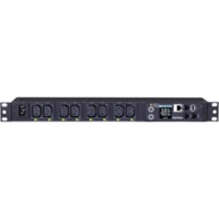 CyberPower PDU81004 8-Outlet PDU - IEC 60320 C14 - 8 x IEC 60320 C13 - 120 V AC, 230 V AC - Network (RJ-45) - 1U - Rack-mountable