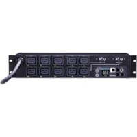 CyberPower PDU81009 10-Outlet PDU - NEMA L6-30P - 10 x IEC 60320 C19 - 230 V AC - Network (RJ-45) - 2U - Rack-mountable