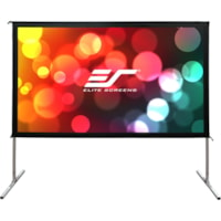 Elite Screens Yard Master 2 Dual OMS135H2-DUAL 135" Projection Screen - Front Projection - Rear Projection - 16:9 - WraithVeil Dual - 66.2" Height x 117.7" Width - Floor Mount