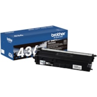 Cartouche toner TN436BK D'origine Laser - Noir - 1 chaque Brother - Laser - Rendement Super Haut - 1 Unité