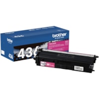 Brother TN436M Original Laser Toner Cartridge - Magenta - 1 Each - 6500 Pages