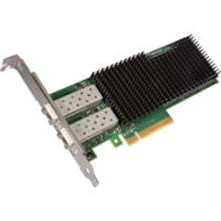 Carte Ethernet 25 gigabits XXV710 XXV710-DA2 pour Server - 25GBase-SR, 25GBase-LR - SFP28 - Carte Enfichable Intel - PCI Express 3.0 x8 - 3,13 Go/s Taux de transfert des données - Intel XL710-BM2 - 2 Port(s) - Fibre Optique - 25GBase-SR, 25GBase-LR - SFP28 - Carte Enfichable