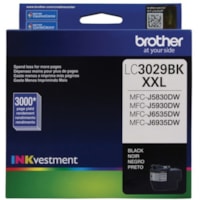 Brother Original Extra High Yield Inkjet Ink Cartridge - Single Pack - Black - 1 Each - 3000 Pages