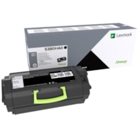 Lexmark High Yield Laser Toner Cartridge - 1 Pack - Laser - High Yield - 1 Pack