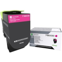 Cartouche toner Unison D'origine Standard Rendement Laser - Magenta Lexmark - Laser - Rendement Standard