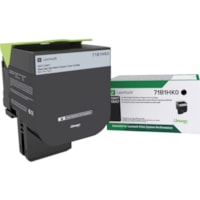 Lexmark Unison Original High Yield Laser Toner Cartridge - Black - 1 Each - 6000 Pages