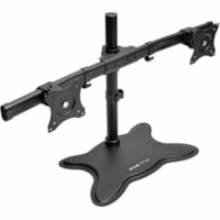 Tripp Lite by Eaton Dual-Monitor Desktop Mount Stand for 13" to 27" Flat-Screen Displays - Up to 27" Screen Support - 52 lb (23586.80 g) Load Capacity - 46" (1168.40 mm) Height x 80.50" (2044.70 mm) Width x 25.40" (645.16 mm) Depth - Desktop - Steel - Black