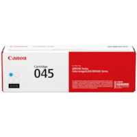 Cartouche toner 045 D'origine Standard Rendement Laser - Cyan - 1 / emballage Canon - Laser - Rendement Standard - 1 / Paquet