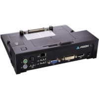 Axiom E-Port Plus Replicator - for Notebook - Proprietary Interface - 3 x Total USB Ports - 1 x USB 2.0 Ports - 2 x USB 3.0 Ports - Network (RJ-45) - DVI - VGA - DisplayPort - Docking - eSATA - Serial - PS/2 Port - Parallel Port