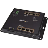 Commutateur Ethernet 8 Ports Gérable - Gigabit Ethernet - 10/100/1000Base-T, 1000Base-SX/LX StarTech.com - 8 Ports - Gérable - Gigabit Ethernet - 10/100/1000Base-T, 1000Base-SX/LX - 2 Couche supportée - Modulaire - 2 Emplacements SFP - Paire torsadée, Fibre Optique - PoE 