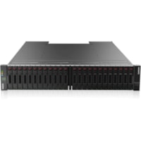 Système de stockage SAN ThinkSystem DS4200 24 x Total de compartiments - 2U Montable en rack Lenovo - 24 x Disque dure supporté - 24 x SSD supporté - 2 x 12Gb/s SAS Contrôleur - RAID - 0, 1, 5, 6, 10 Niveaux RAID - 24 x Total de compartiments - 24 x 2.5" Baie de 6,35 centim&egra