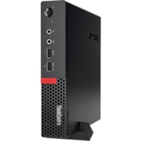 Lenovo ThinkCentre M710q 10MR0042US Desktop Computer - Intel Core i5 7th Gen i5-7400T - 8 GB - 128 GB SSD - Tiny - Black - Windows 10 Pro 64-bit - Intel HD Graphics 630 - English Keyboard