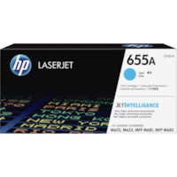 Cartouche toner 655A (CF451A) D'origine Laser - Cyan - 1 chaque HP - Laser - 1 Unité