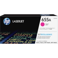 HP 655A (CF453A) Original Laser Toner Cartridge - Magenta - 1 Each - 10500 Pages