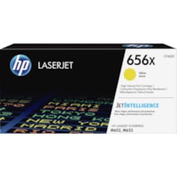 Cartouche toner 656X (CF462X) D'origine Élevé Rendement Laser - Jaune - 1 chaque HP - Laser - Rendement Élevé - 1 Unité