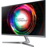 Samsung U28H750UQN 4K UHD LCD Monitor - 16:9 - Black, Silver - Quantum Dot LED Backlight - 3840 x 2160 - 1.07 Billion Colors - FreeSync - 300 cd/m² - 1 ms - HDMI - DisplayPort