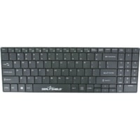 Clavier Cleanwipe - Câblé / Sans fil Connectivité - USB Interface - Anglais (USA) - QWERTY Disposition - Noir Seal Shield - Câblé / Sans fil Connectivité - RF - 2.40 GHz - USB Interface - Anglais (USA) - QWERTY Disposition - Noir