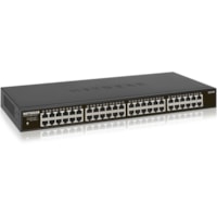 Commutateur Ethernet 300 GS348 48 Ports - Gigabit Ethernet - 10/100/1000Base-T Netgear - 48 Ports - Gigabit Ethernet - 10/100/1000Base-T - 2 Couche supportée - Paire torsadée - Montable en rack, Bureau - 3 Année Garantie limitée