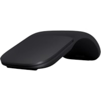 Microsoft Arc Mouse (Black) - BlueTrack - Wireless - Bluetooth - 2.40 GHz - Black - 1000 dpi - Scroll Plane - 2 Button(s)