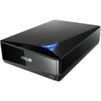 Graveur Blu-ray Turbo Drive BW-16D1X-U - Externe - Noir Asus - BD-R/RE Support - 40x Lecture CD/40x Écriture CD/24x Réecriture CD - 16x Lecture BD/16x Écriture BD/2x Réecriture BD - 16x Lecture DVD/16x Écriture DVD/8x Réecriture DVD - Á Quatre Couches Média pris en charge