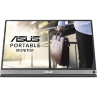 Asus ZenScreen MB16AC 16" Class Full HD LCD Monitor - 16:9 - Dark Gray, Black - 15.6" Viewable - 1920 x 1080 - 220 cd/m²