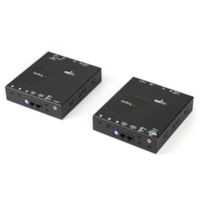 StarTech.com HDMI Over IP Extender Kit - Video Over IP Extender with Support for Video Wall - 4K - Deploy HDMI over LAN and get a video over IP solution that's scalable and features intuitive control that's ideal for your video wall or other digital signage application - 4K30 - AV over IP - HDMI ove