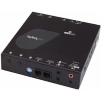 Transmetteur vidéo (récepteur) - Filaire StarTech.com - 1 Périphérique de sortie - 328,08 pi (100000 mm) Gamme - 1 x Réseasu (RJ-45) - 1 x Sortie HDMI - 4K - 3840 x 2160 - Paire torsadée - Catégorie 5e - Montable en rack