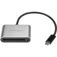 StarTech.com CFast Card Reader - USB-C - USB 3.0 - USB Powered - UASP - Memory Card Reader - Portable CFast 2.0 Reader / Writer - Access C-Fast 2.0 cards from a USB-C port on your computer - Card reader; USB bus powered; Hot-swap, plug-and-play - Save, edit, transfer content between devices - Suppor