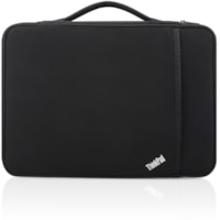 Lenovo Carrying Case (Sleeve) for 12" Notebook - Black - Dust Resistant Interior, Scratch Resistant Interior, Shock Resistant Interior, Scrape Resistant Interior - Hand Strap