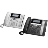 Téléphone IP 7861 - Fixation au mur Cisco - VoIP - 3,5 po (88,90 mm) - Enhanced User Connect License - 2 x Réseasu (RJ-45) - PoE Ports