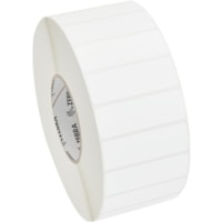 Zebra 8000T Void Gloss - 3" (76.20 mm) Width x 2" (50.80 mm) Length - Rectangle - Thermal Transfer - White - Polyester - 1000 / Roll - 1 Roll