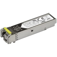 StarTech.com MSA Uncoded SFP Transceiver Module - 100BASE-BX - 100 Mb Ethernet BiDi Fiber (SMF) - MSA Uncoded Transceiver - 100BASE-BX WDM SFP+ (100 Mbps) - 100 MbE BiDi Module - 1550nmTx/1310nmRx Single Mode (SMF) - 10km (6.2mi) - LC Connector & DDM - Hot-Swappable / MSA Compliant - Lifetime Warran