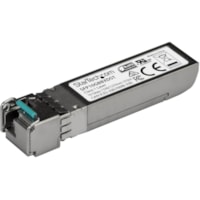 StarTech.com MSA Uncoded SFP+ Transceiver Module - 10GBASE-BX - 10 GbE Gigabit Ethernet BiDi Fiber (SMF) - MSA Uncoded Transceiver - 10GBASE-BX WDM SFP+ (10 Gbps) - 10 Gigabit BiDi Module - 1330nmTx/1270nmRx Single Mode (SMF) - 10km (6.2mi) - LC Connector & DDM - Hot-Swappable / MSA Compliant - Life